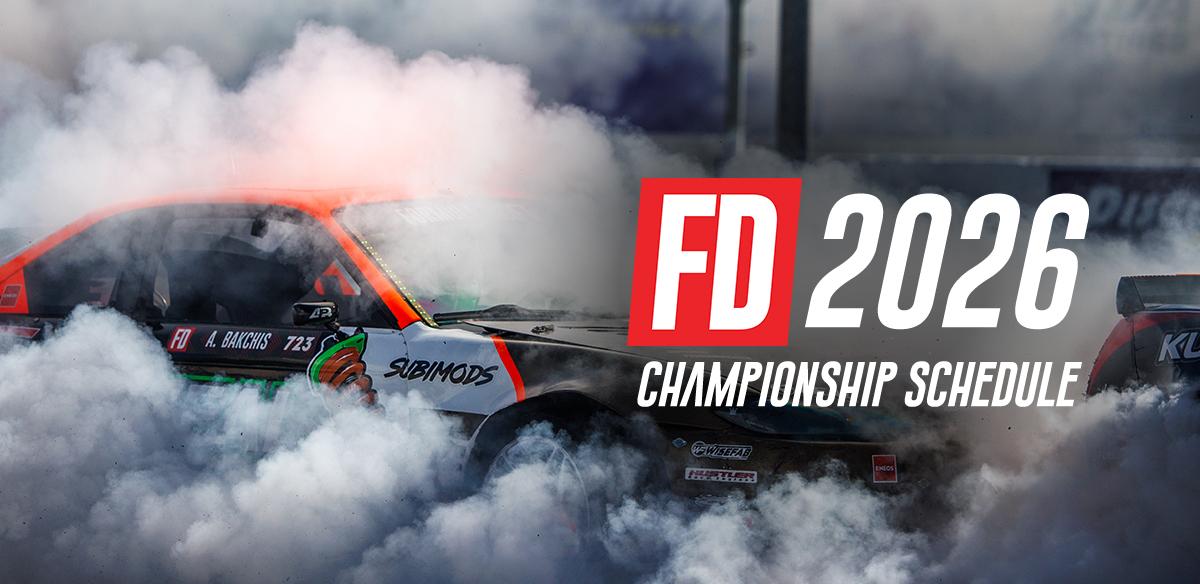 <span>The 2026 Formula DRIFT</span><br><span> Schedule Is Here!</span>